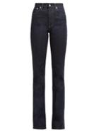 Matchesfashion.com Helmut Lang - Femme Bootcut Jeans - Womens - Dark Denim