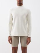 Jacques - Mindful Movement Mock-neck Technical Top - Mens - White
