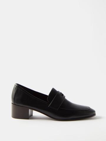 Bougeotte - Flneur 35 Leather Loafers - Womens - Black