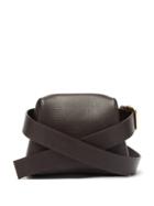 Matchesfashion.com Osoi - Mini Brot Lizard-effect Leather Cross-body Bag - Womens - Brown