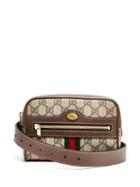 Matchesfashion.com Gucci - Ophidia Gg Supreme Belt Bag - Womens - Brown Multi