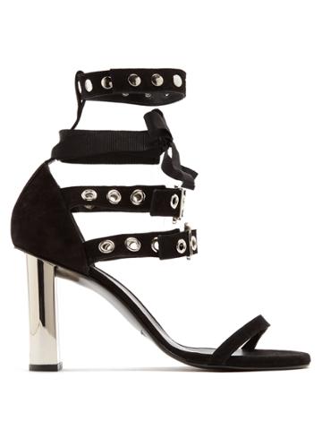 Robert Clergerie X Self Portrait Leya Suede Sandals