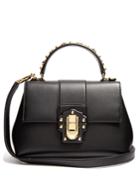 Dolce & Gabbana Lucia Small Stud-embellished Leather Bag