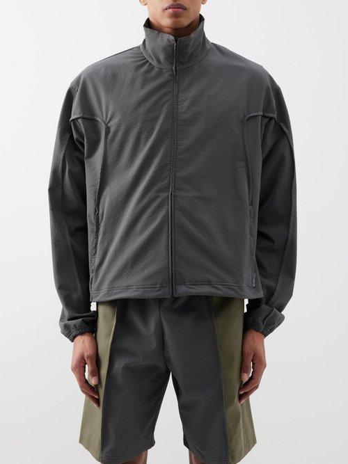 Affxwrks - Balance Shell Track Jacket - Mens - Grey