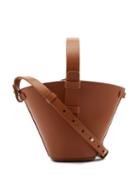 Matchesfashion.com Nico Giani - Nelia Mini Leather Bucket Bag - Womens - Tan