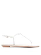 Matchesfashion.com Prada - Patent Leather Sandals - Womens - White