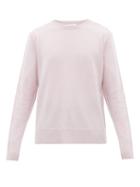 Matchesfashion.com Frame - Inverted Seam Cashmere Sweater - Mens - Light Pink