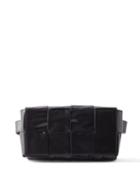 Bottega Veneta - Cassette Intrecciato-leather Belt Bag - Mens - Black
