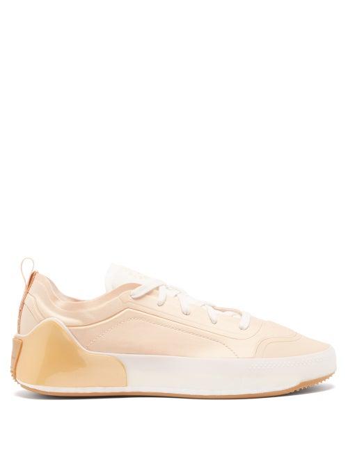 Adidas By Stella Mccartney - Treino Recycled-canvas Trainers - Womens - Pink Gold