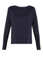 Y's By Yohji Yamamoto Polka-dot Cotton-blend Top