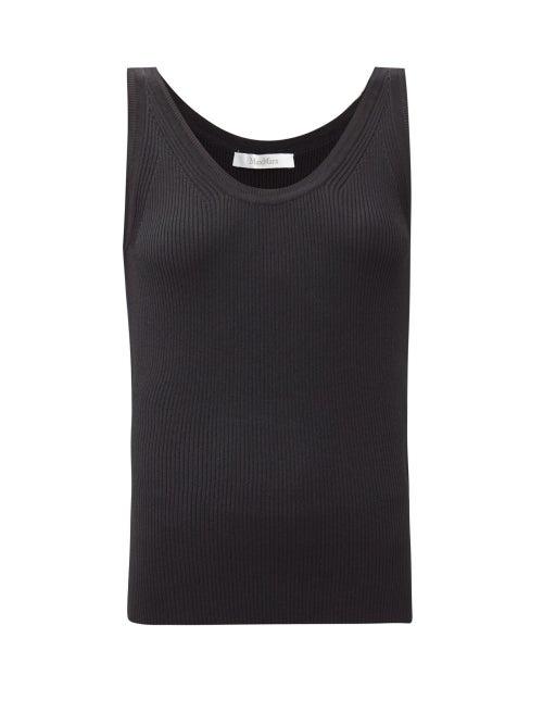 Matchesfashion.com Max Mara - Zadar Top - Womens - Black