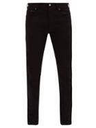 Matchesfashion.com Acne Studios - North Slim-fit Cotton-blend Jeans - Mens - Black