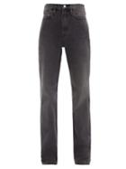 Matchesfashion.com Frame - Le Jane Straight-leg Jeans - Womens - Dark Grey
