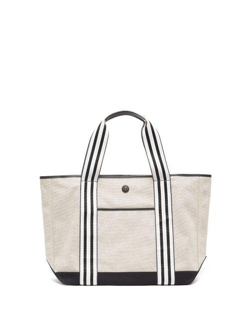 Matchesfashion.com Paravel - Cabana Recycled-fibre Canvas Tote Bag - Womens - Black Multi