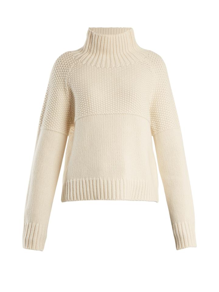 Burberry Cashmere Textured Knit Sweater