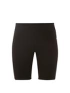 Matchesfashion.com Paco Rabanne - Logo Intarsia Jersey Cycling Shorts - Womens - Black