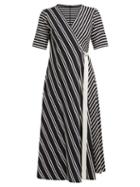 Matchesfashion.com Weekend Max Mara - Ada Dress - Womens - Navy Stripe