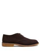 Bottega Veneta Lace-up Suede Derby Shoes
