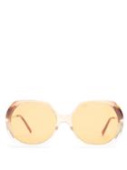 Céline Eyewear Butterfly Round-frame Sunglasses