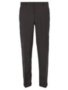 Matchesfashion.com Prada - Slim Leg Wool Blend Trousers - Mens - Grey