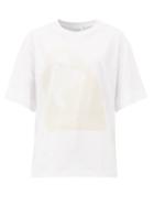 Matchesfashion.com Chlo - Logo-print Cotton T-shirt - Womens - White