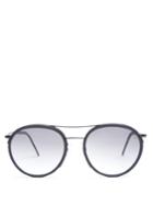 Cutler And Gross 1085 Round-frame Sunglasses
