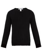 Comme Des Garçons Shirt Long-sleeved Wool-knit Sweater
