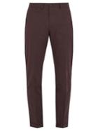 Dolce & Gabbana Mid-rise Slim-leg Stretch-cotton Trousers