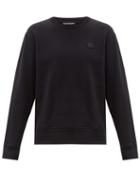 Matchesfashion.com Acne Studios - Fairview Cotton-jersey Sweatshirt - Mens - Black