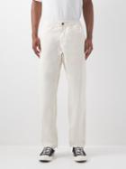 A.p.c. - Chuck Slim-leg Cotton-twill Trousers - Mens - Cream