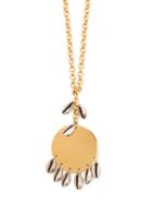 Matchesfashion.com Isabel Marant - Puka Shell Pendant Necklace - Womens - Silver