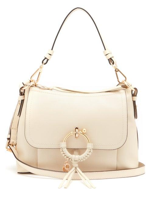 Matchesfashion.com See By Chlo - Joan Small Leather Cross-body Bag - Womens - Cream