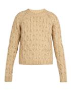 Matchesfashion.com Acne Studios - Cable Knit Sweater - Mens - Beige