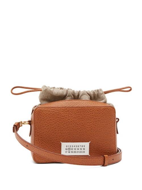 Maison Margiela - 5ac Leather Cross-body Bag - Womens - Tan
