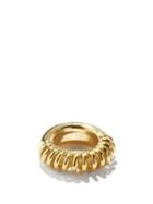 Ana Khouri - Spiral 18kt Gold Ring - Womens - Yellow Gold
