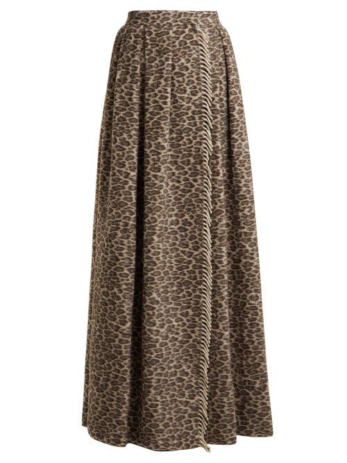 Matchesfashion.com Max Mara - Taro Skirt - Womens - Animal