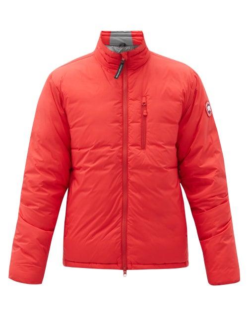 Matchesfashion.com Canada Goose - Lodge Packable Down-fill Quilted Jacket - Mens - Red