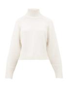 Matchesfashion.com Proenza Schouler - Roll-neck Cashmere Sweater - Womens - Ivory