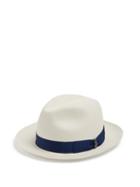Matchesfashion.com Borsalino - Fine Panama Hat - Mens - Royal Blue