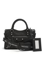 Matchesfashion.com Balenciaga - Classic City Mini Bag - Womens - Black White