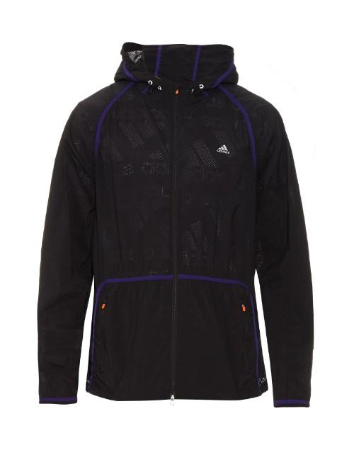 Adidas By Kolor Attached-hood Nylon Jacket