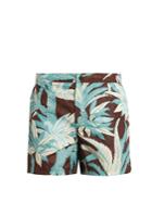Valentino Palm Tree-print Swim Shorts