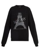 Balenciaga Graphic-print Cotton-blend Sweatshirt