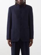 Umit Benan B+ - Stand-collar Jacket - Mens - Navy