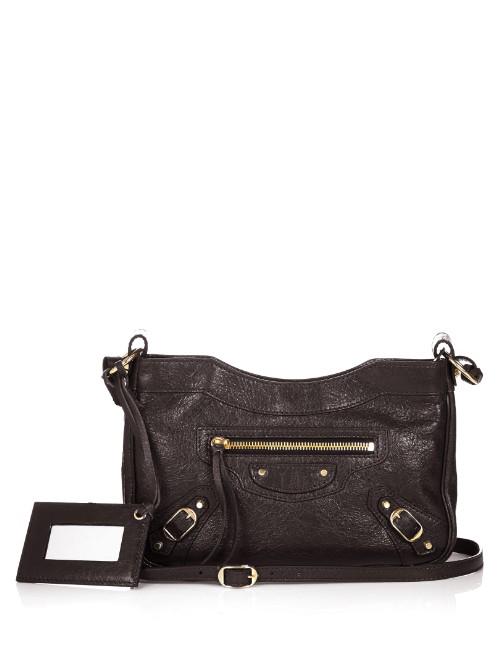 Balenciaga Classic Hip Leather Cross-body Bag