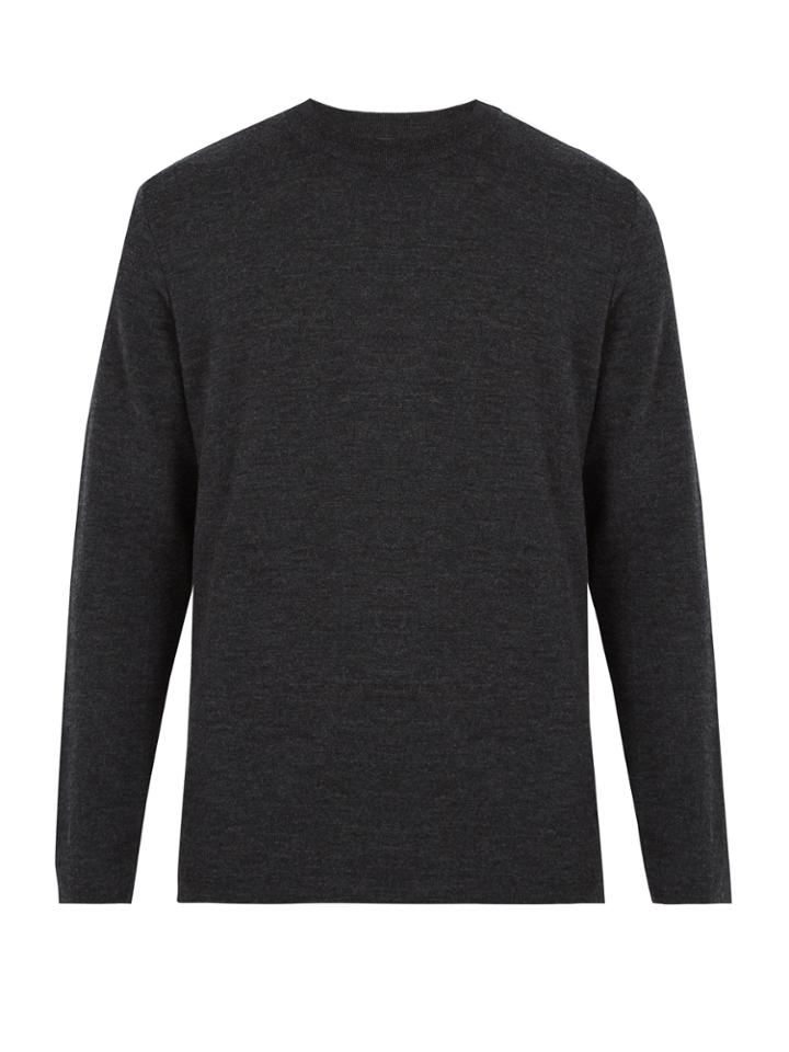 Sunspel Double-faced Wool Sweater