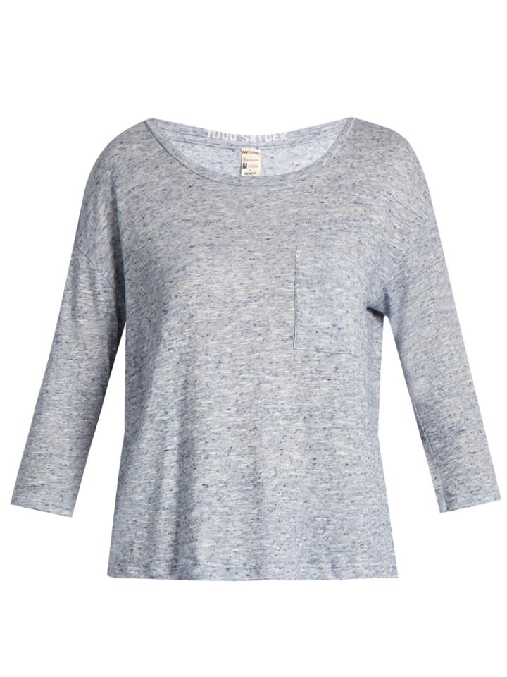Todd Snyder + Champion Round-neck Cotton-blend Jersey T-shirt
