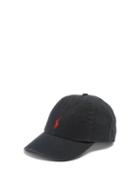 Matchesfashion.com Polo Ralph Lauren - Logo Embroidered Cotton Cap - Mens - Black
