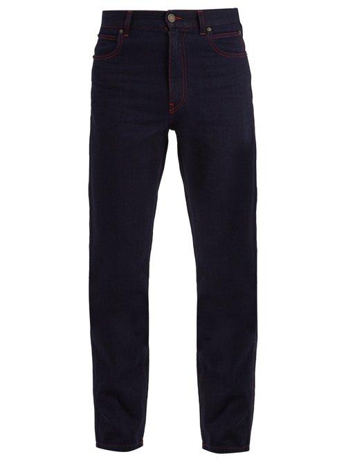 Matchesfashion.com Calvin Klein 205w39nyc - Straight Leg Jeans - Mens - Indigo