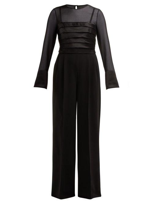 Matchesfashion.com Max Mara - Classe Jumpsuit - Womens - Black